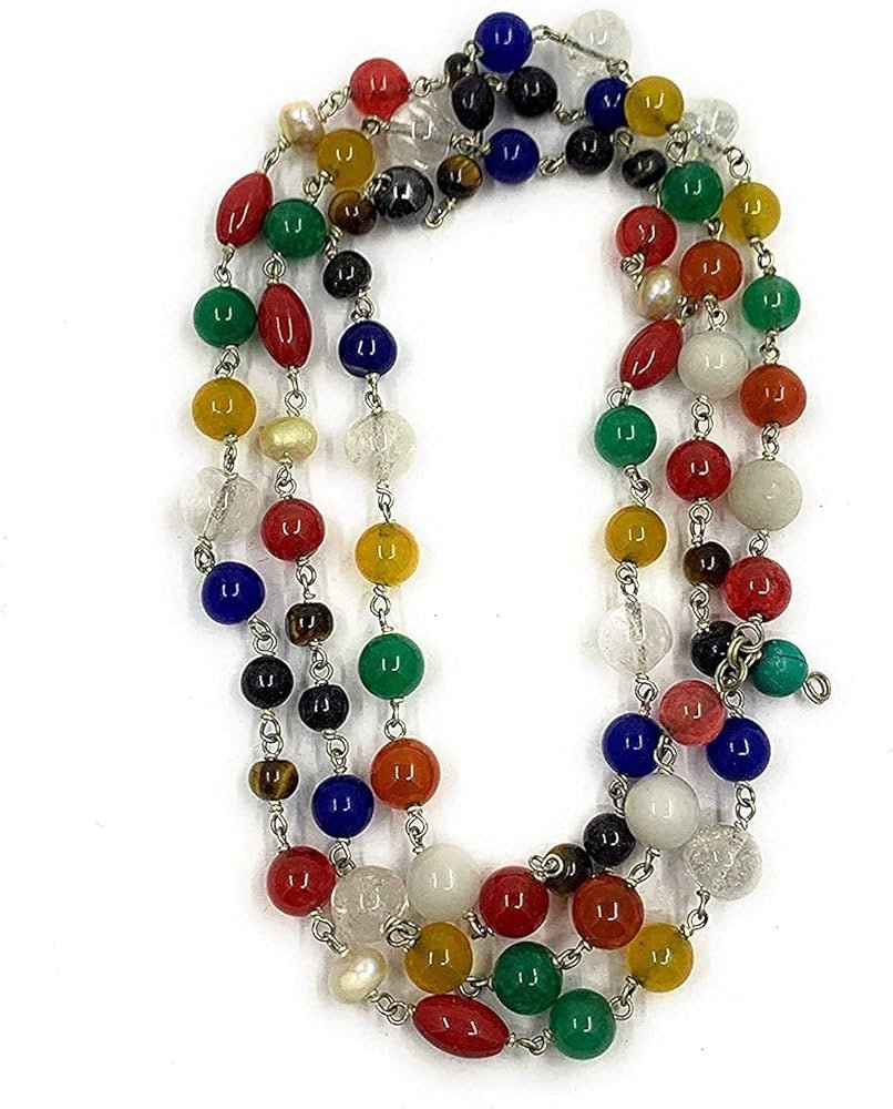 Semi Precious Navratna Mala