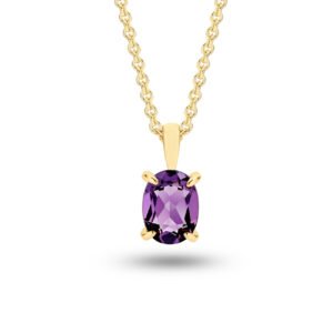 Amethyst Oval Pendant