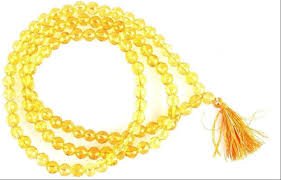 Lemon Topaz Mala