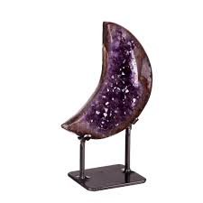 Amethyst Moon Lamp