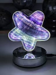 Multi Fluorite Star Lamp