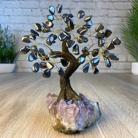 Hematite(Gunmetal) Tree