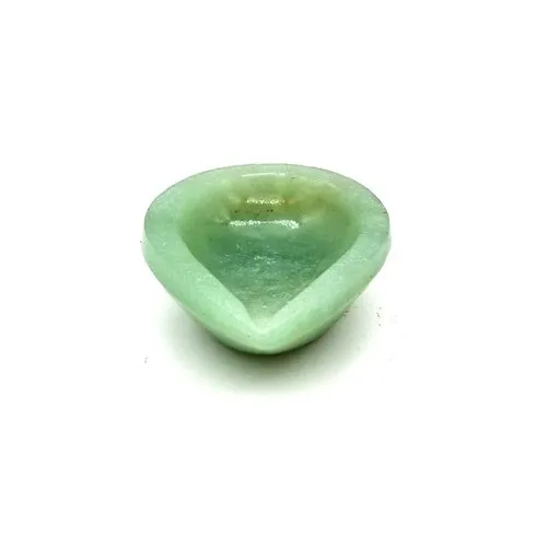 Light Green Aventurine Diya