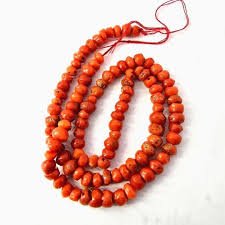 Synthetic Taiwan Coral Mala