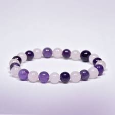 Amethyst and Moonstone Bracelet
